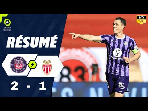 AS MONACO - TOULOUSE FC 1-2 RÉSUMÉ | ASM - TFC | TOULOUSE-MONACO | LIGUE 1 UBER EATS 2024