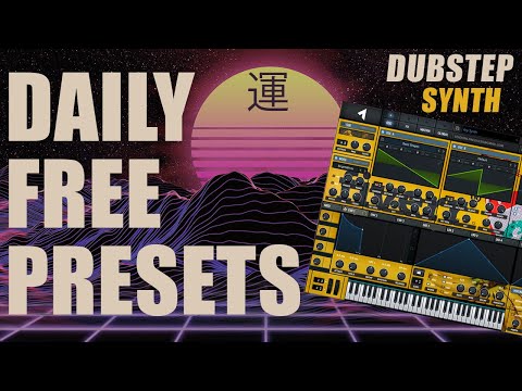 Daily Free Presets 035/365 - Dubstep, Cyberpunk Synth (SERUM)