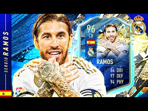 BEST CB IN FIFA 20?! 96 TEAM OF THE SEASON RAMOS REVIEW!! FIFA 20 Ultimate Team