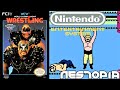 WCW World Championship Wrestling 1990 Nintendo Entertainment System NES Gameplay In HD Nestopia
