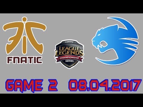 [EU LCS Summer 2017 W9D2] FNC vs ROC Game 2 Highlights | Fnatic vs Roccat