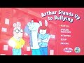 Arthur Stands Up To Bullying Dvd Menu