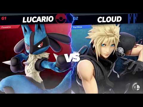 Yubel(Lucario) vs Yurisize(Cloud) -  Pools - Smash Bros Catania Tournament