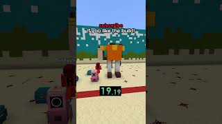 Minecraft Squid Game Doll Speedrun 30 Seconds: Squid Game Season 2 Build #minecraft #shorts