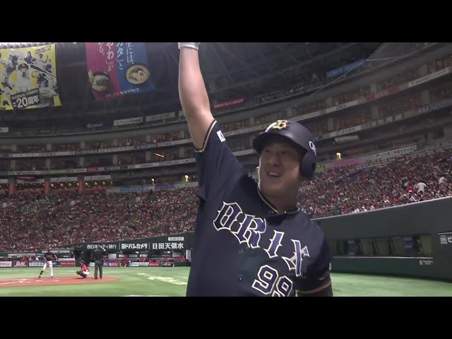 【8回表】均衡を破る一発!! バファローズ・杉本裕太郎 レフトスタンドへの先制ホームラン!! 2025年9月22日 福岡ソフトバンクホークス 対 オリックス・バファローズ