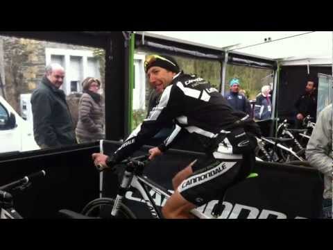 Houffalize World Cup 2012: Cannondale rider Jeremiah Bishop after the race