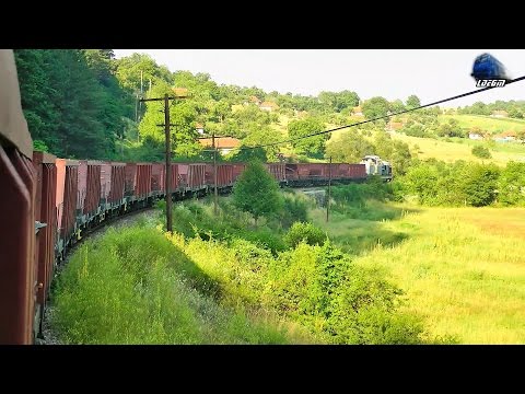 Calatorie cu/Ride with Tren CFR Infrastructura Train in Apuseni Mountains - 08 July 2015