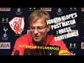 Tottenham 0-0 Liverpool: JURGEN KLOPP'S POST MATCH PRESS CONFERENCE (IN FULL)