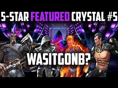 5-Star Featured Crystal Opening #5 -  HUNTING NAMOR - Marvel Contest of Champions