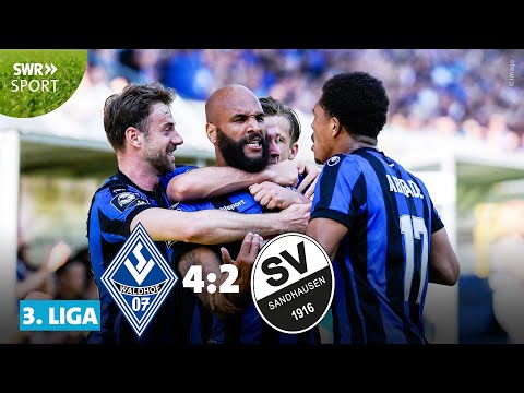 3. Liga: Mit Tor-Party! Waldhof Mannheim macht Klassenerhalt perfekt | SWR Sport