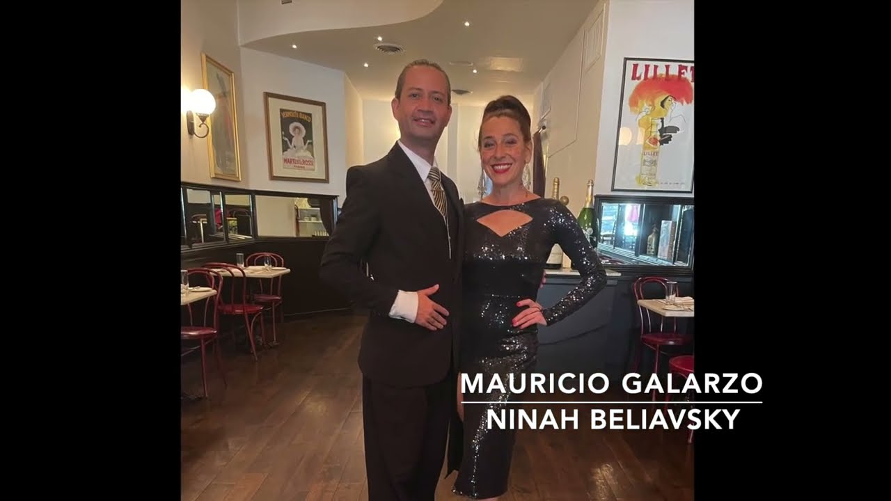 Ninah Beliavsky and Mauricio Galarzo Milonga #2 Manny's Bistro  5-17-2022