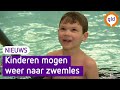 Kinderen mogen eindelijk weer naar zwemles