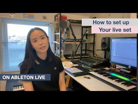 MPW // How to set up your live set on Ableton Live \\ Sakura Tsuruta