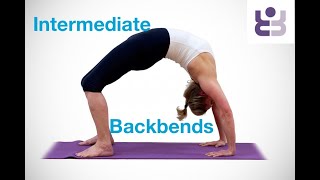 Intermediate Backbends - Iyengar Yoga. Only Suitable for Experienced Yoga Practitioners