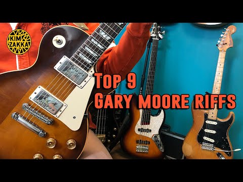 Top9 Gary Moore Riffs