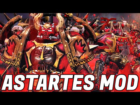Khorne Berzerkers vs Tyranids (Astartes Mod) | WH40K: Dawn of War II: Retribution