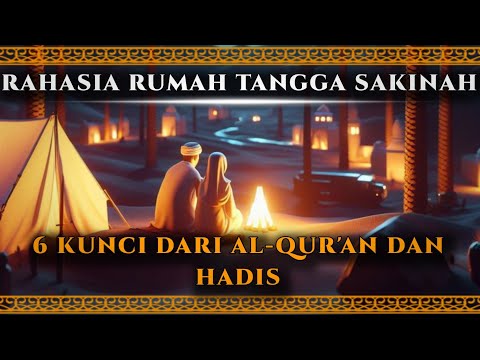 RAHASIA RUMAH TANGGA SAKINAH: 6 KUNCI DARI AL-QUR'AN DAN HADIS