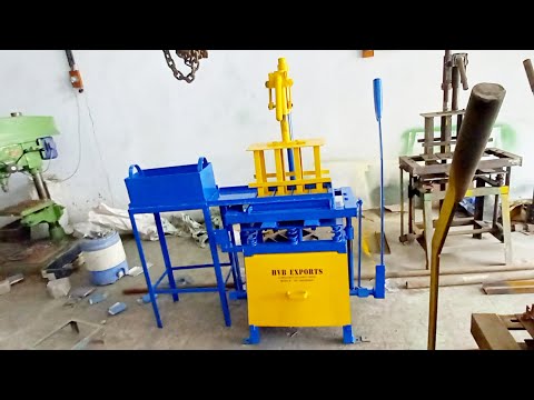 Fly Ash Brick Making Machine (Manual) videos