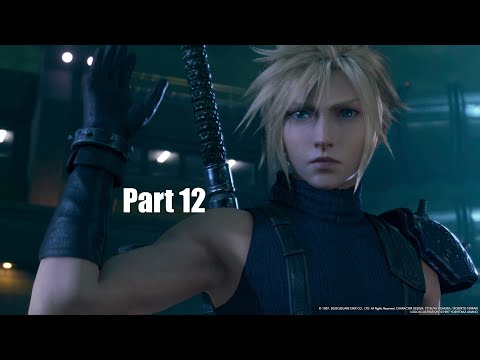 FINAL FANTASY 7 REMAKE - Walkthrough Gameplay Part 12 | Shinra Warehouse Showdown + Ifrit Summon