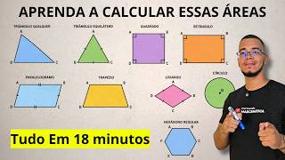 MELHOR AULA DE ÁREAS PARA APRENDER DO ZERO | EM 18 MINUTOS