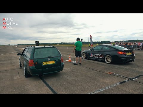 800HP VW Bora R30 Turbo vs 967HP BMW M4