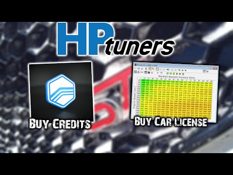 How to Buy Credits and the License for your car with HP Tuners