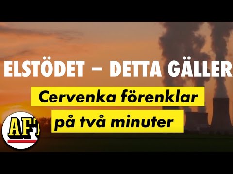Cervenka förklarar: Så fungerar elstödet