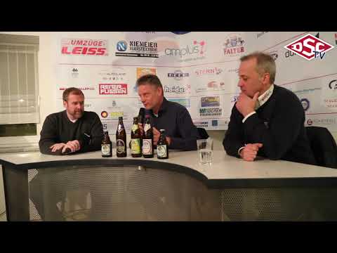 Pressekonferenz Deggendorfer SC - Selber Wölfe Halbfinale Spiel 1