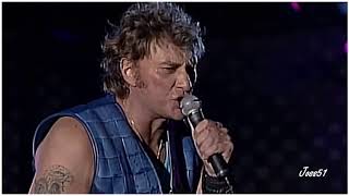 Johnny Hallyday ♥Que je t&#39;aime♥ Live Parc Des Princes 1993 HD
