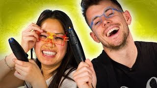 People Use A 3D Pen For The First Time