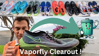 Vaporflys, Speeds, Invincibles, Streaks out! Sue says some Shoes must go!
