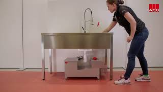 ACO zsírcsapdához heti karbantartása