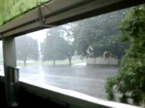 Det regnar i Mjölby 15/7-10