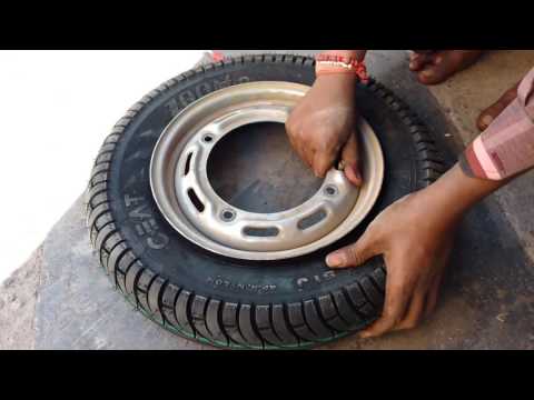 How To Replace Ceat Tubeless Tyre