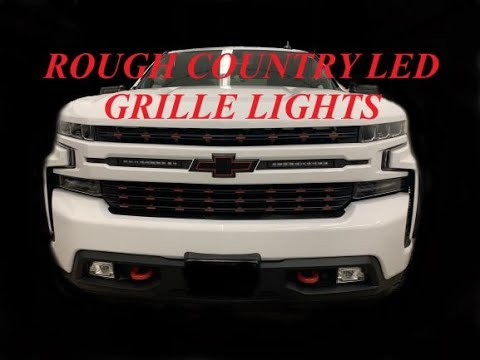 Rough Country LED Grille Lights!!! 19+ Silverado