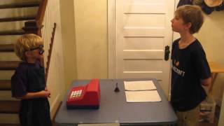 Kids do Monty Python Cheese Shop Sketch