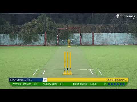 Smca Rising Warriors vs SMCA CHALLENGERS live cricket match | Smca Little Champs League -2 (Winter C