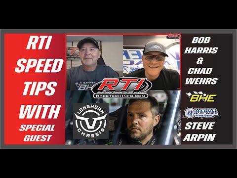 RTI Speed Tips W/Bob & Chad with Special Guest owner of Longhorn Chassis Steve Arpin  (Episode #121)