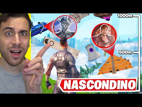 Giochiamo a NASCONDINO su ONLY UP su Fortnite! *DIFFICILE* Fortnite ITA!