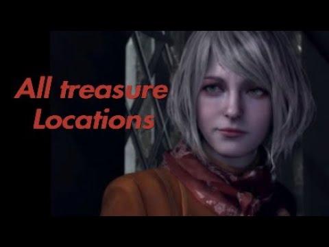 RESIDENT EVIL 4 remake. Ashley section walkthrough (all treasures)