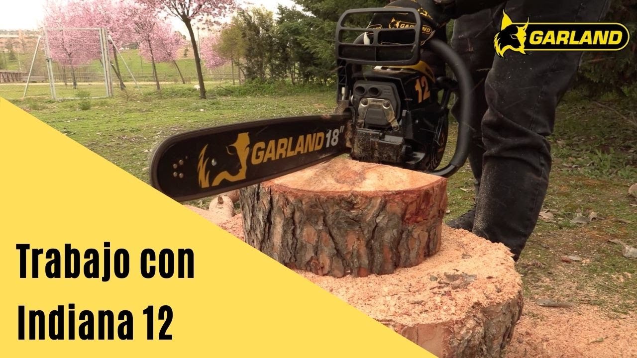 Motosierra gasolina Garland INDIANA 12-V20 54,5 cc