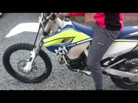 Logans new HUSQVARNA Te 125,  2016