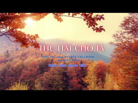 Thu hát cho ta Sheet - Mạnh Tiến