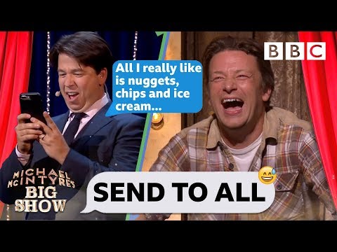 Send To All with Jamie Oliver - Michael McIntyre's Big Show: Series 2 Episode 5 - BBC