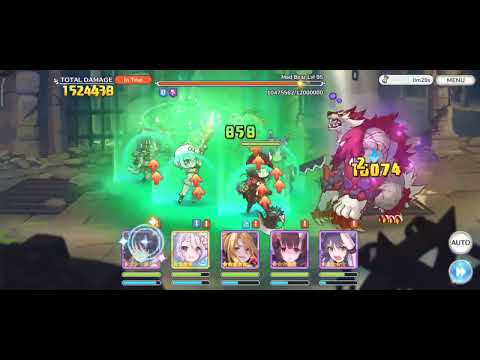 2.32M Mad Bear. Clan Battle 14. Lap 6. Princess Connect! Re:Dive Global Version NA