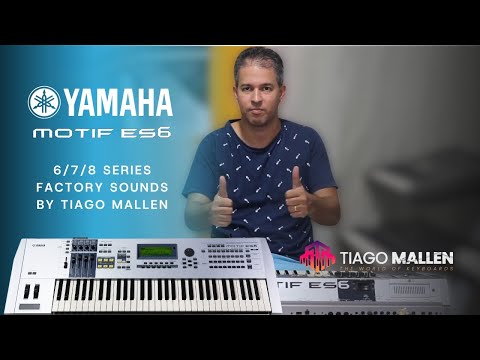 Yamaha MOTIF ES 6/7/8/ Series (Factory Sounds) by Tiago Mallen #yamahamotif #motifes #motif