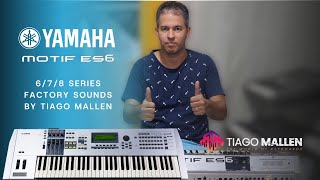 Video thumbnail for Yamaha MOTIF ES 6/7/8/ Series (Factory Sounds) #yamahamotif #motifes #motif by Tiago Mallen