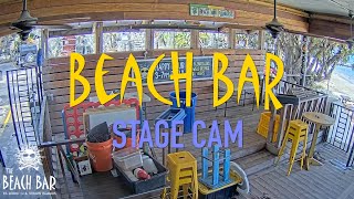Beach Bar St. John live Stage webcam