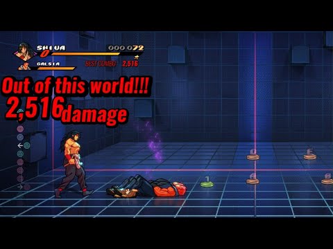 Streets of Rage 4 Shiva combos Alansary7785