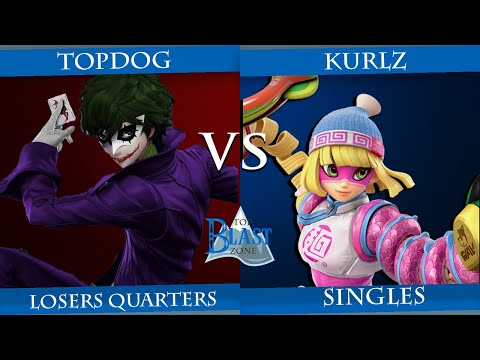 Top Blastzone 29 Losers Quarters - Topdog (Joker) Vs. Kurlz (Min Min)